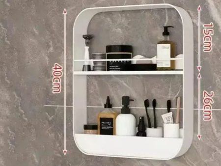 2 shelf bathroom organiser Discount