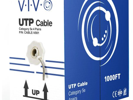 1,000ft Cat5e Ethernet Cable Supply