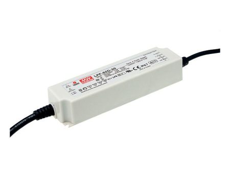 LPF-60D-S - Mean Well LPF-60D Series Dimmable LED Driver 60W 12V – 54V For Sale