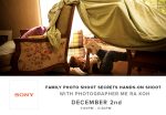 Family Photo Shoot Secrets Hands-On Shoot with Me Ra Koh (December 2nd) Online now