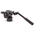 Manfrotto MVKN8TWINMUS Video Kit with Nitrotech N8 Head & 546B Twin Leg with Mid-Level Spreader Tripod Cheap