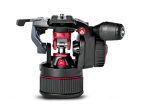 Manfrotto MVKN8TWINMUS Video Kit with Nitrotech N8 Head & 546B Twin Leg with Mid-Level Spreader Tripod Cheap