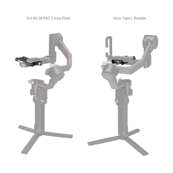 SmallRig Quick Release Plate with Arca-Swiss for DJI RS 2 RSC 2 Ronin S For Sale