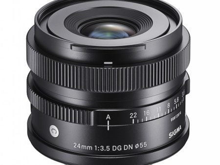 Sigma 24mm f 3.5 DG DN Contemporary Lens for Leica   Panasonic L-Mount on Sale