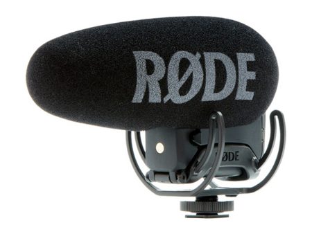 RODE VideoMic Pro+ Directional On-Camera Microphone with Rycote Lyre Suspension Mount and LB-1 Battery on Sale