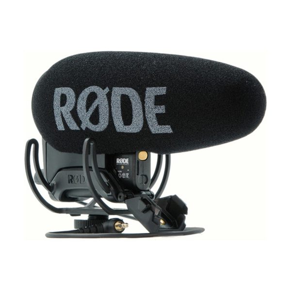 RODE VideoMic Pro+ Directional On-Camera Microphone with Rycote Lyre Suspension Mount and LB-1 Battery on Sale