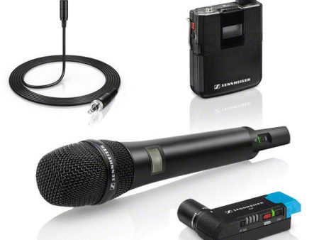 Sennheiser AVX Digital Wireless Handheld and Lavalier Set Cheap