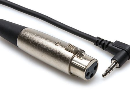 Hosa Mini Stereo 3.5mm to XLR Female 1ft Cable Hot on Sale