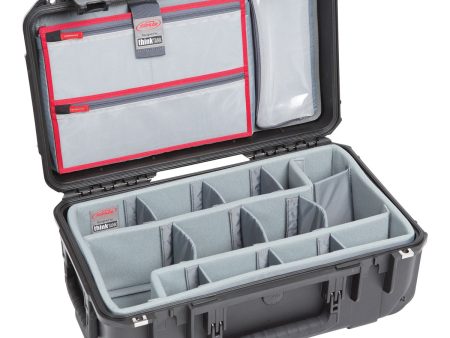 SKB iSeries 2011-7 Case with Think Tank Design Photo Dividers & Lid Organizer (Black) Supply