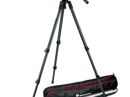 Manfrotto MVKN8CUS Video Kit with Nitrotech N8 Head & 535 CF Single Leg Tripod Hot on Sale