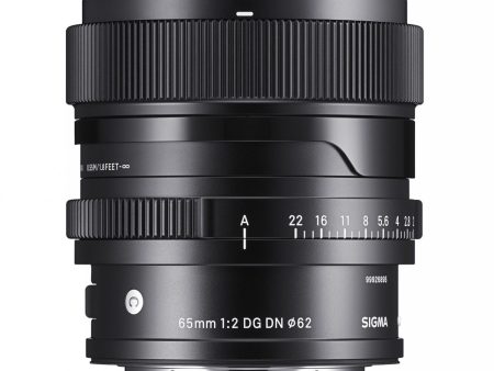 Sigma 65mm f 2 DG DN Contemporary Lens for Leica   Panasonic L-Mount For Sale